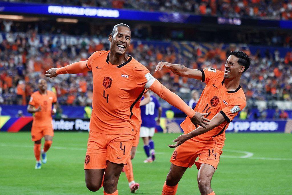 Netherlands Draw 2-2 With Japan as Germany Rout Curacao 7-1
