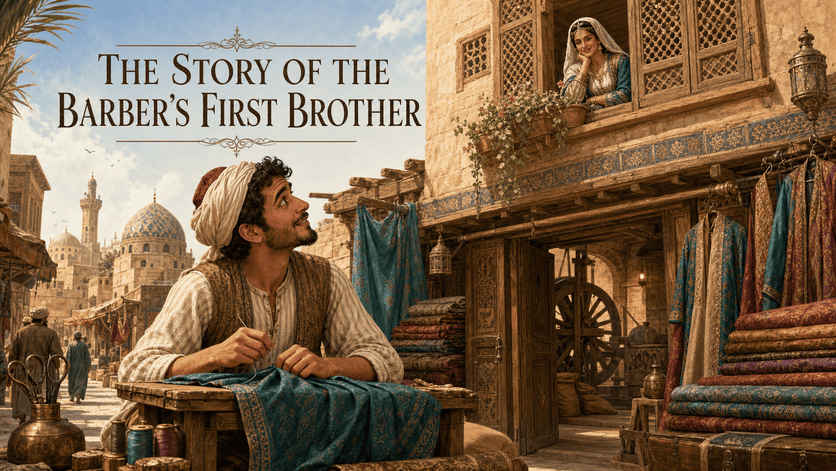 The Story of the Barber’s First Brother