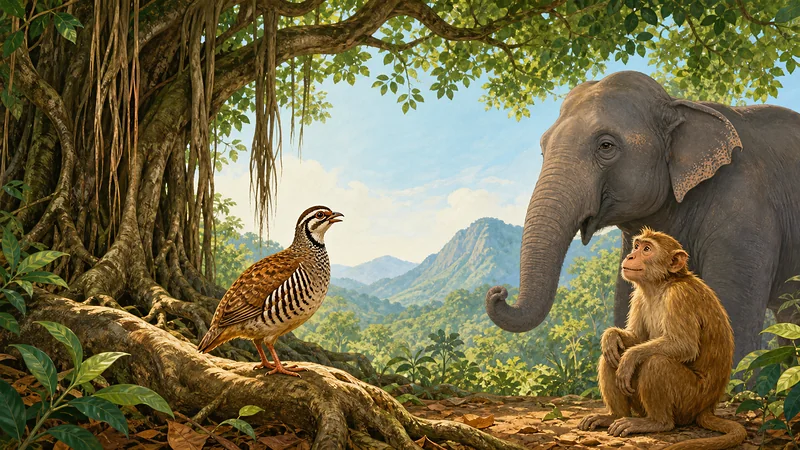 The Partridge Who Remembered the Banyan Seed