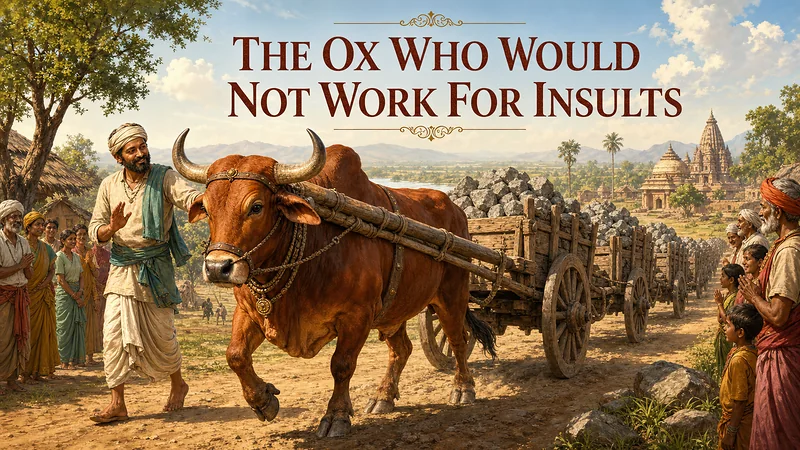 The Ox Who Would Not Work for Insults