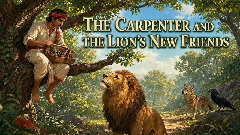The Carpenter and the Lion’s New Friends
