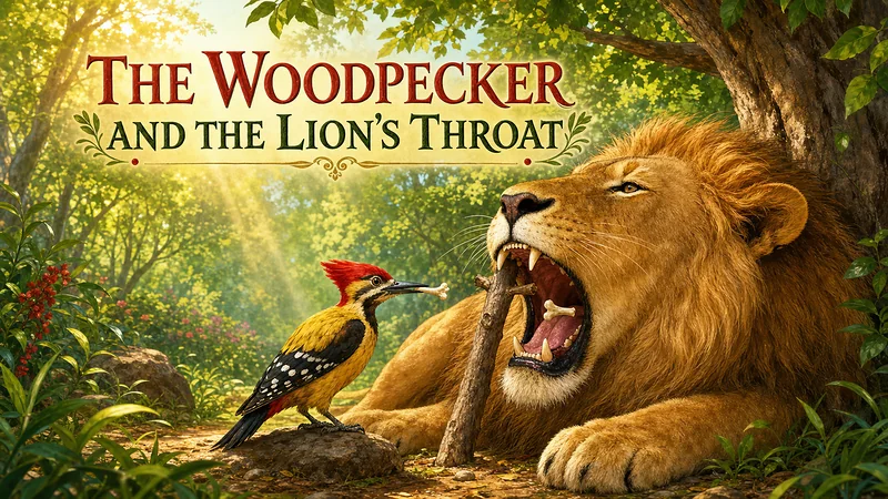 The Woodpecker and the Lion’s Throat